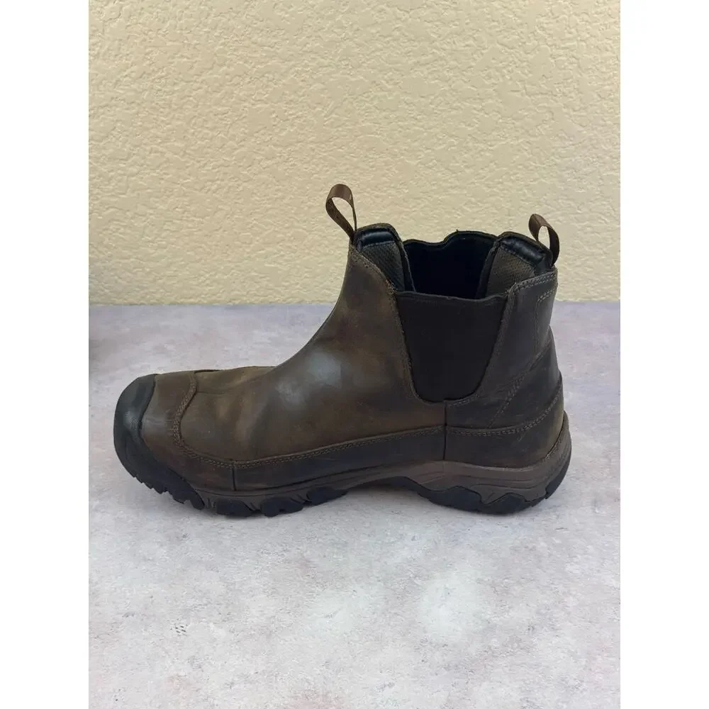 Keen Anchorage III Waterproof Boot Dark Earth Mulch Mens Size 11.5 Hiking